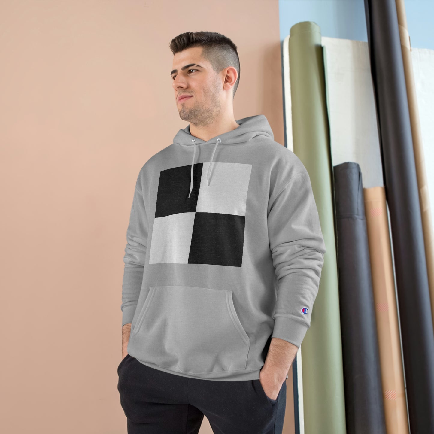 Giant Checkers - Champion Hoodie