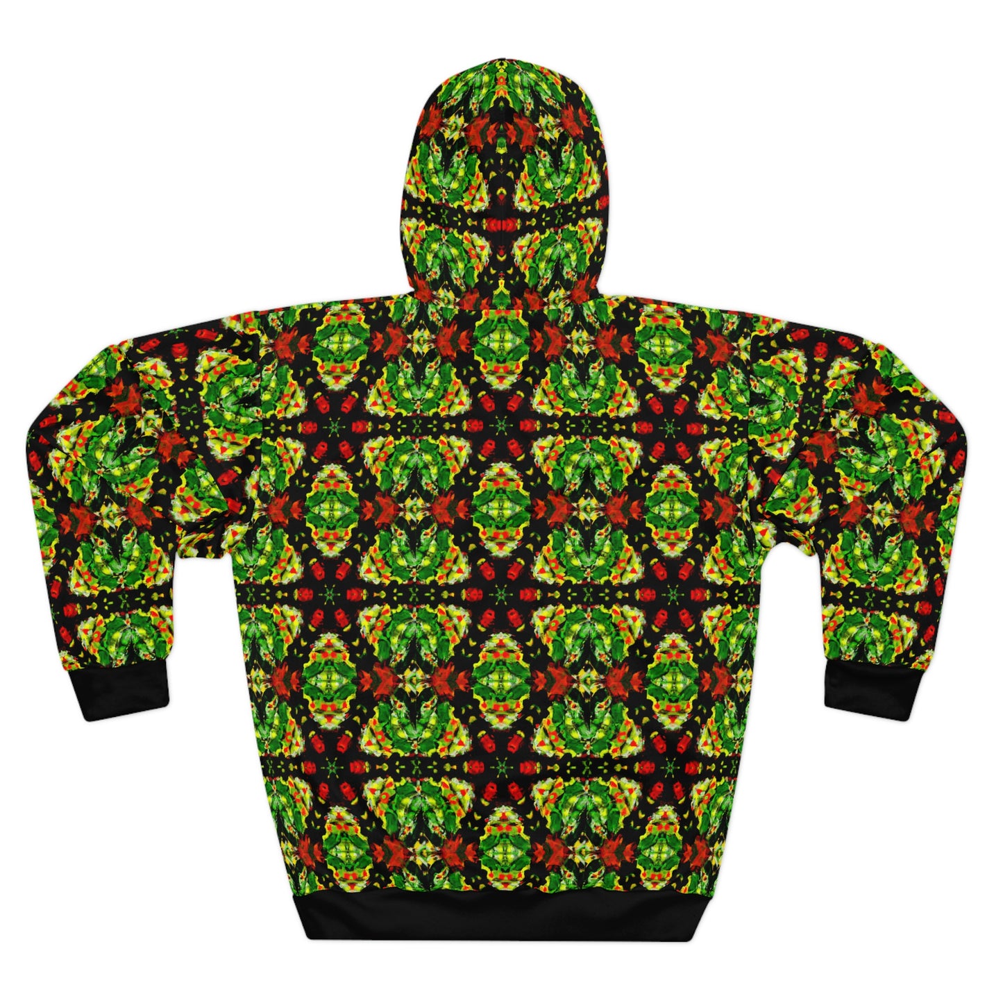 Rasta Star 3 - AI Art - Pullover Hoodie