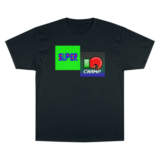 SUPER CHAMP (Alt Logo 1) - AI Art - Champion T-Shirt