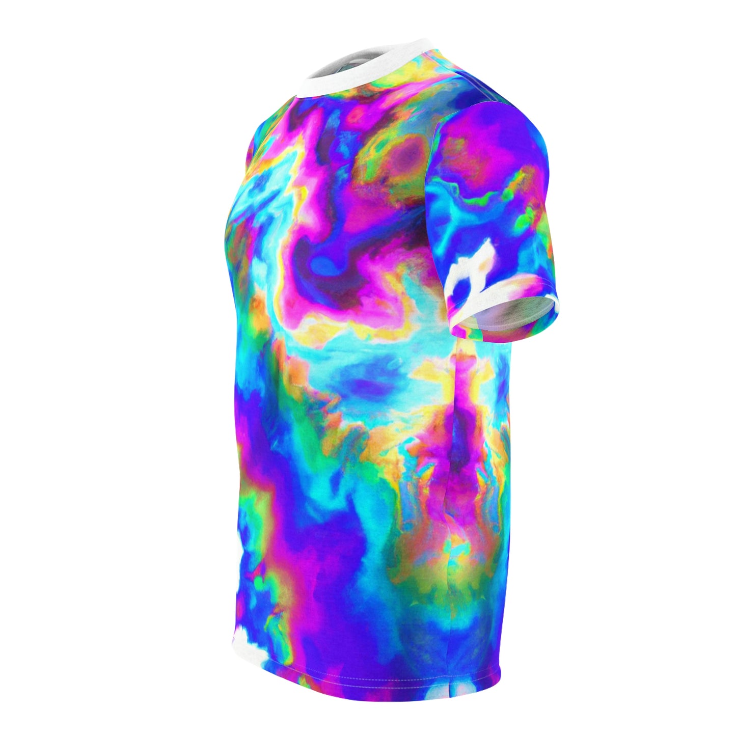 Hyperwave Tie-Dye 3 - AI Art - T-Shirt