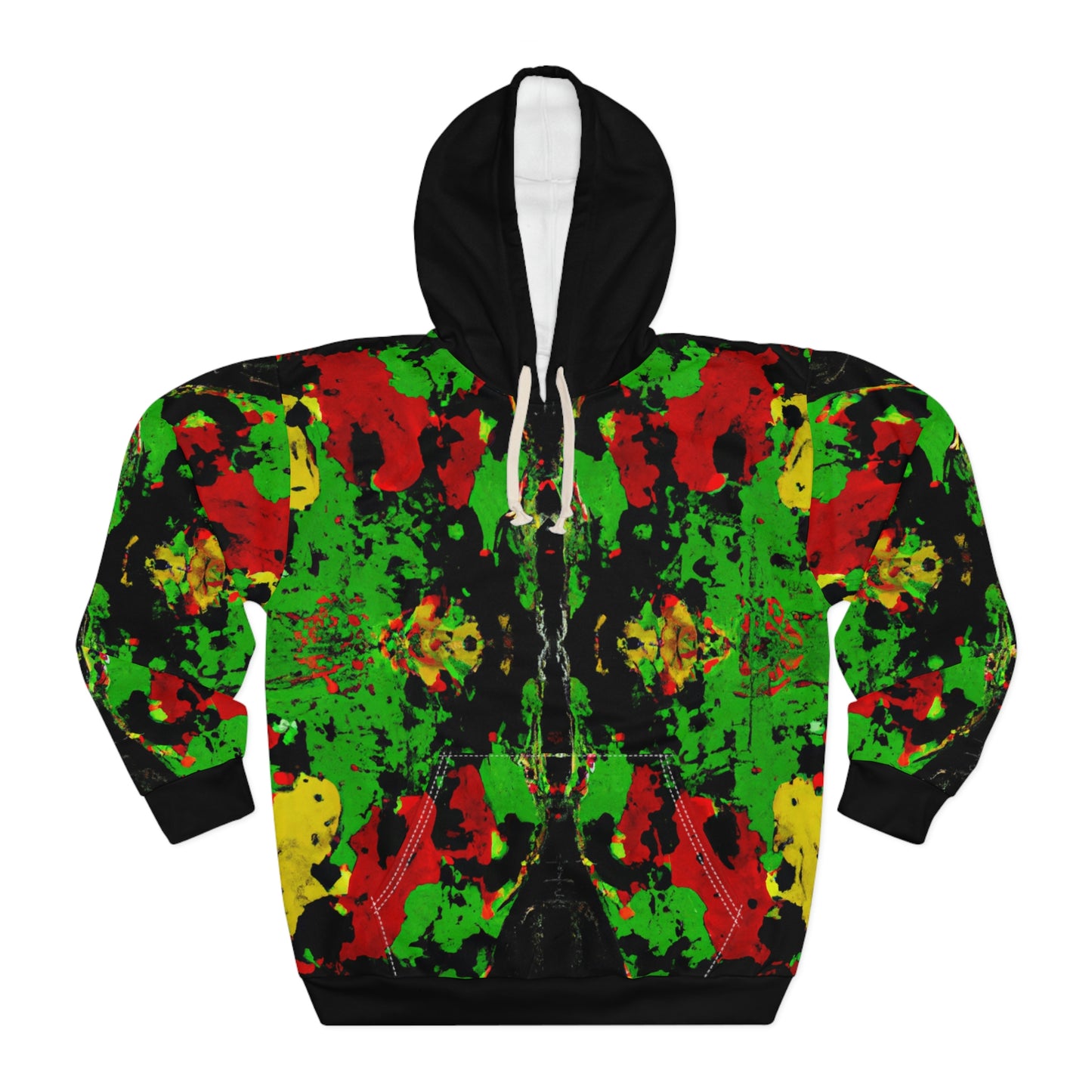 Rasta XW 1 - AI Art - Pullover Hoodie