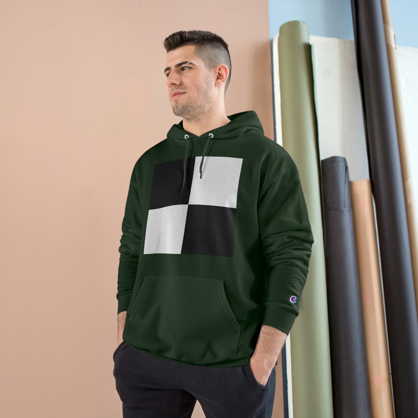 Giant Checkers - Champion Hoodie