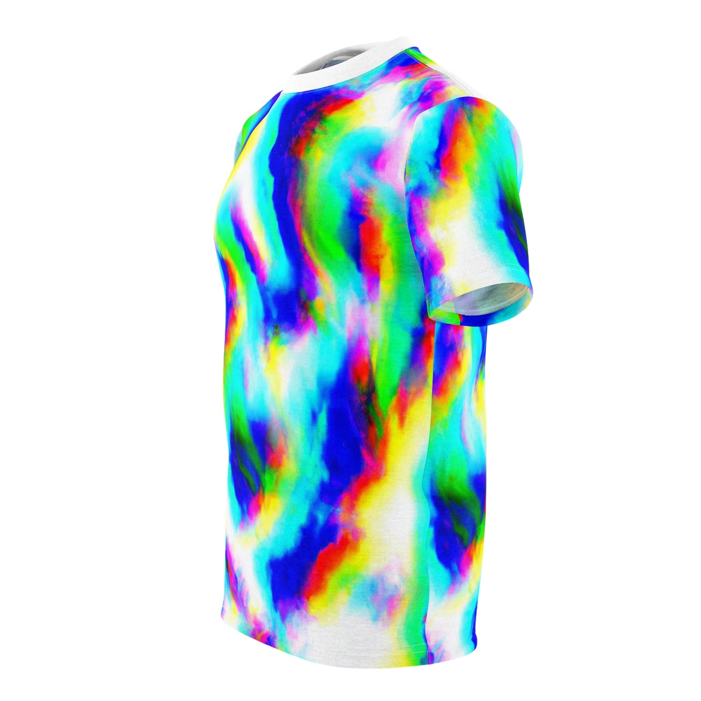 Hyperwave Tie-Dye 8 - AI Art - T-Shirt