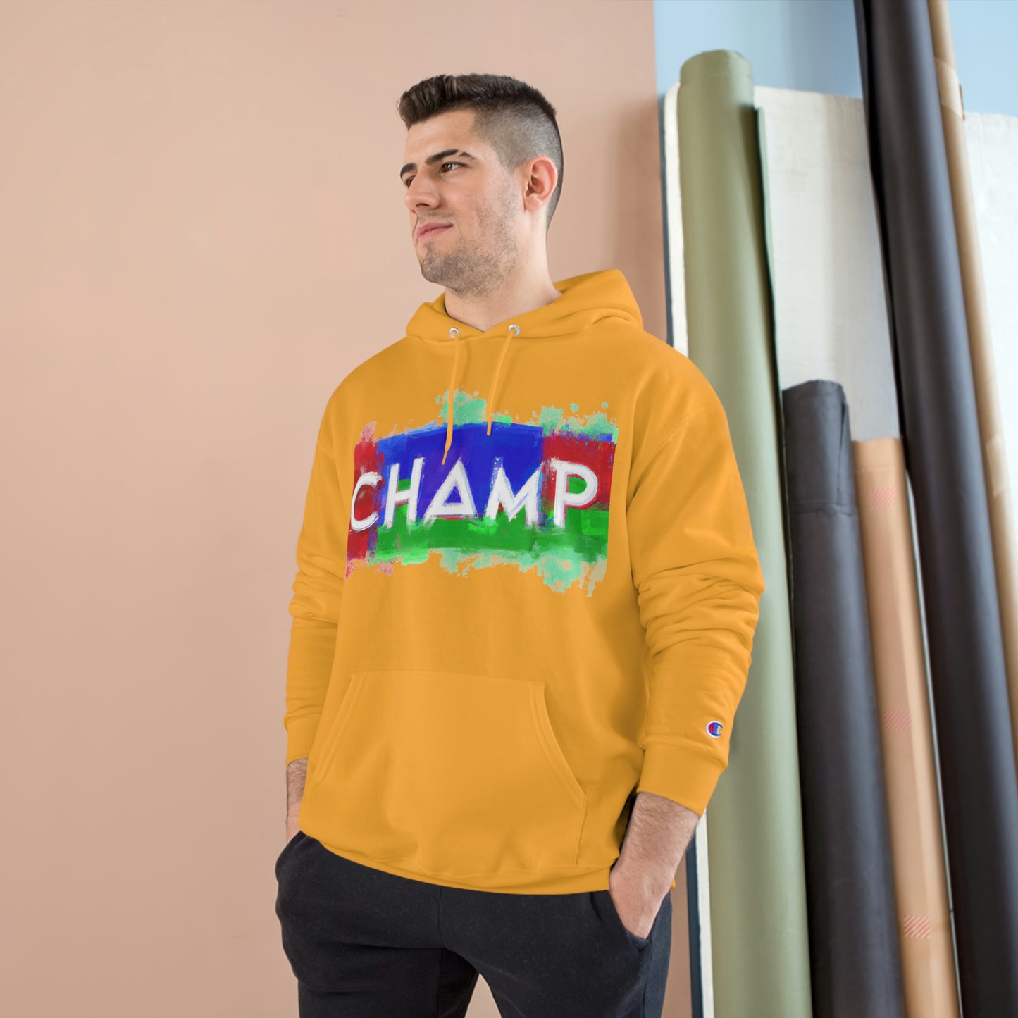 CHAMP 1 (SuperChamp logo) - Champion Hoodie