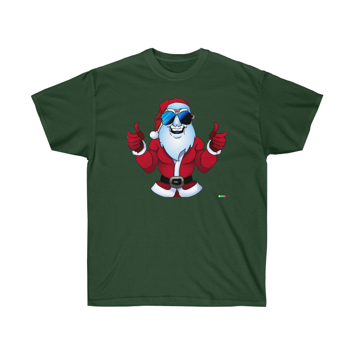 Santa Yaddy GILF Status - AI Cartoon Art - Ultra Cotton Tee