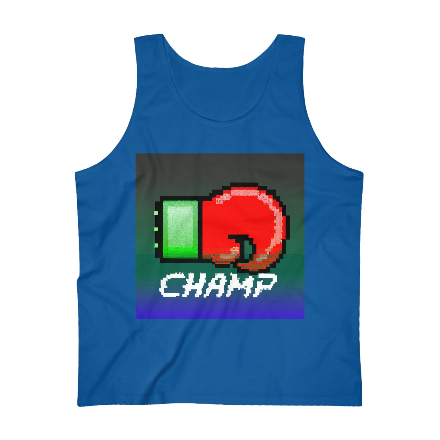 CHAMP (Alt Logo 1) - AI Art - Men's Ultra Cotton Tank Top