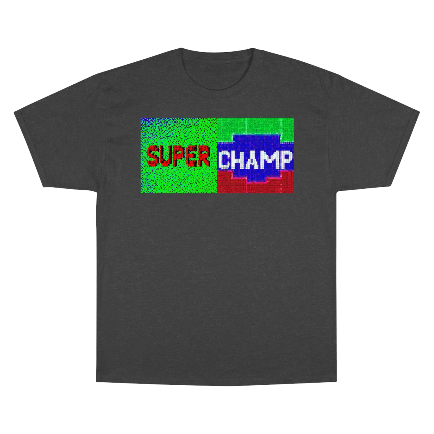 SUPER CHAMP (Alt Logo 2) - AI Art - Champion T-Shirt