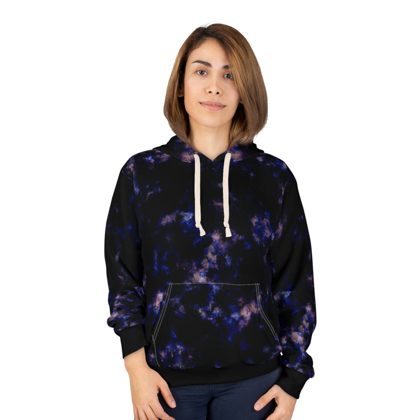 Galactic Camo - AI Art - Pullover Hoodie