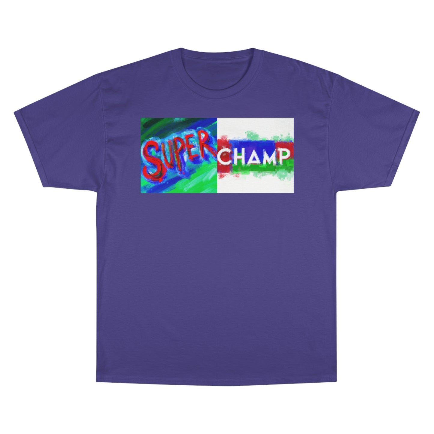 SUPER CHAMP (Main Logo) - AI Art - Champion T-Shirt