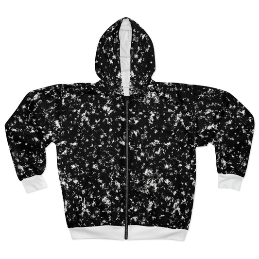 Starfield Camo - AI Art - Zip Hoodie