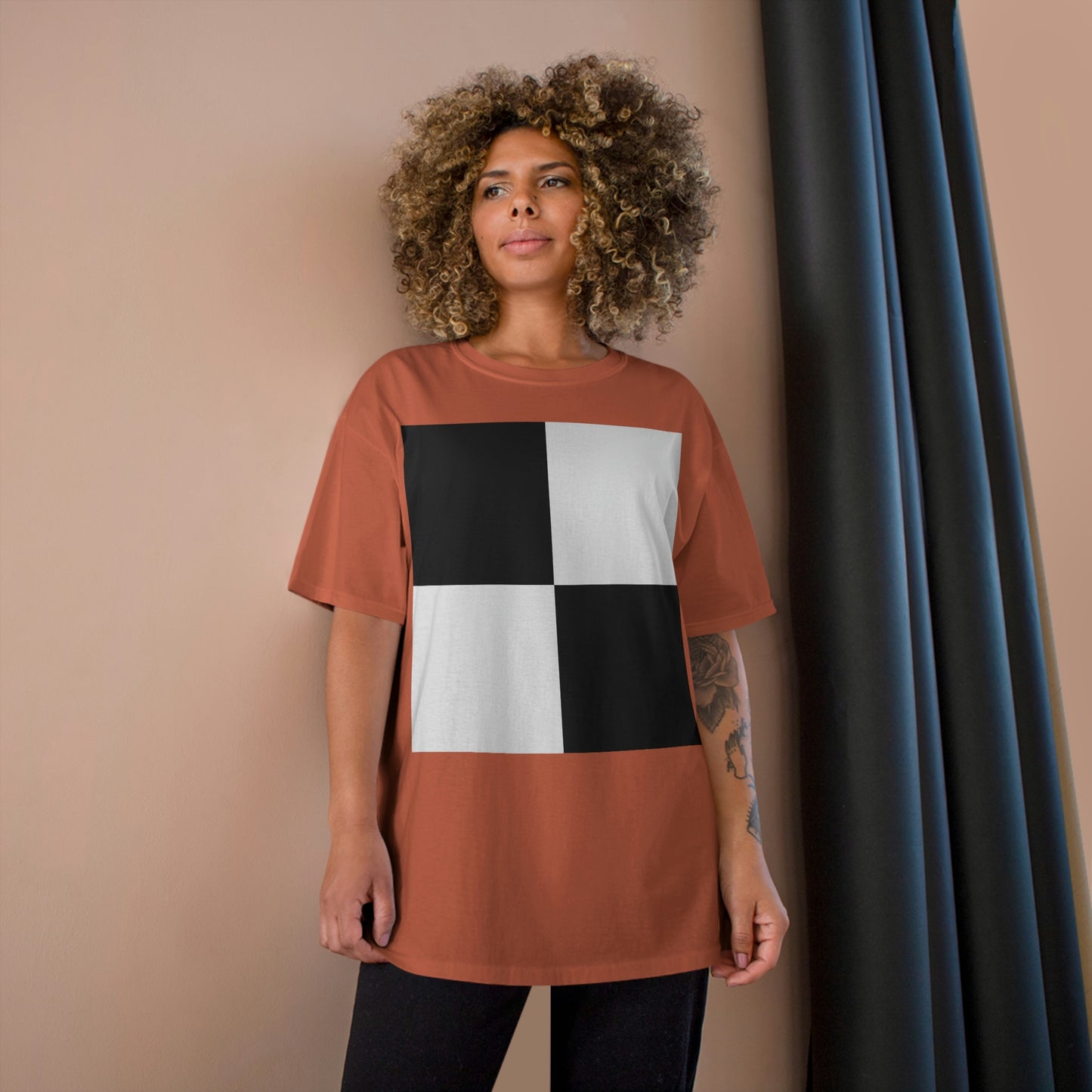 Giant Checkers - Champion T-Shirt