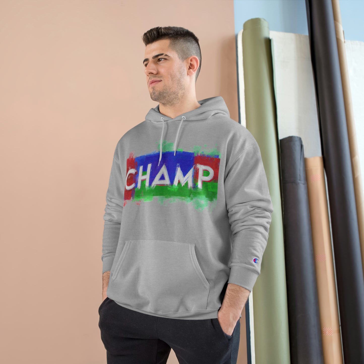 CHAMP 1 (SuperChamp logo) - Champion Hoodie