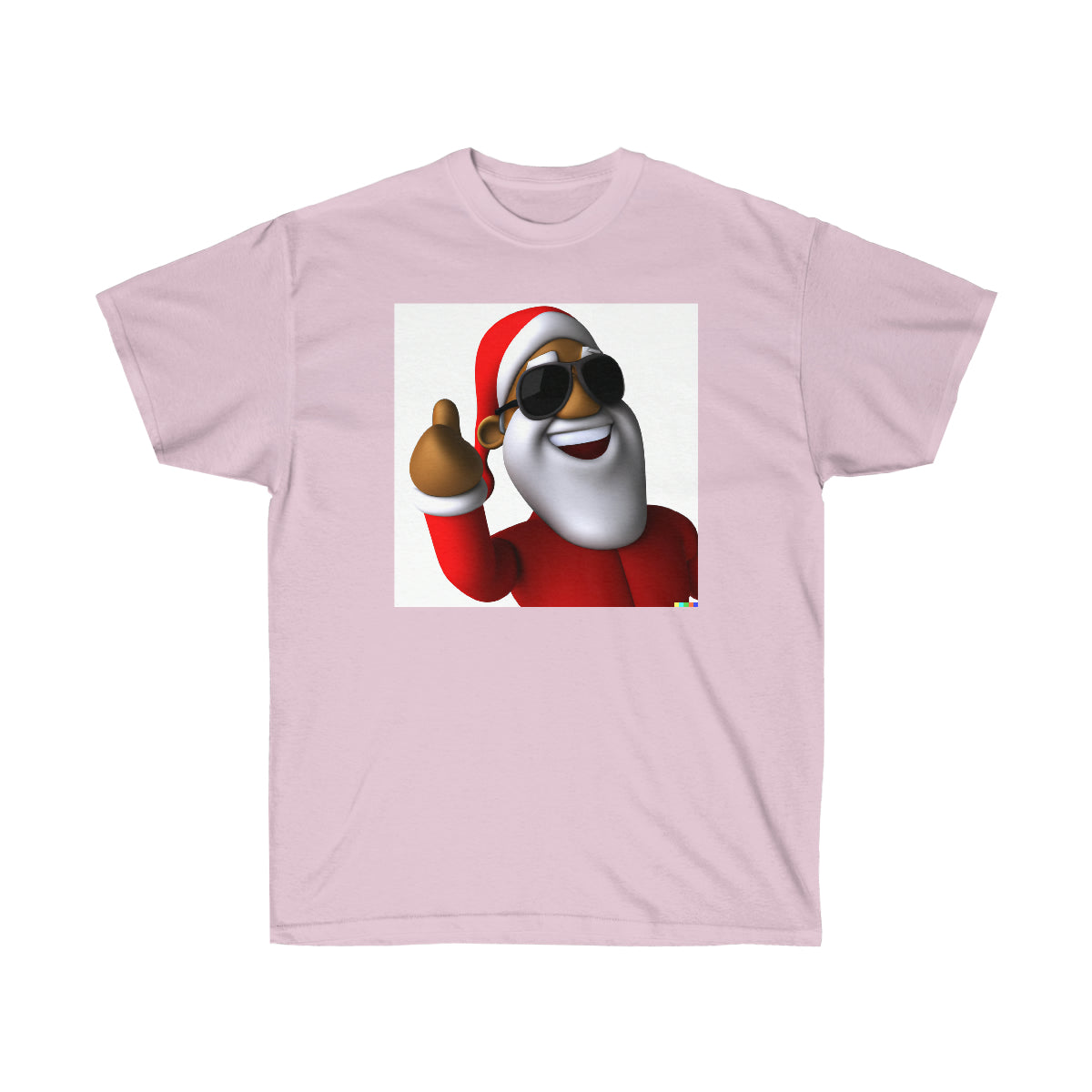 Santa's Got Soul - AI Cartoon Art - Ultra Cotton Tee