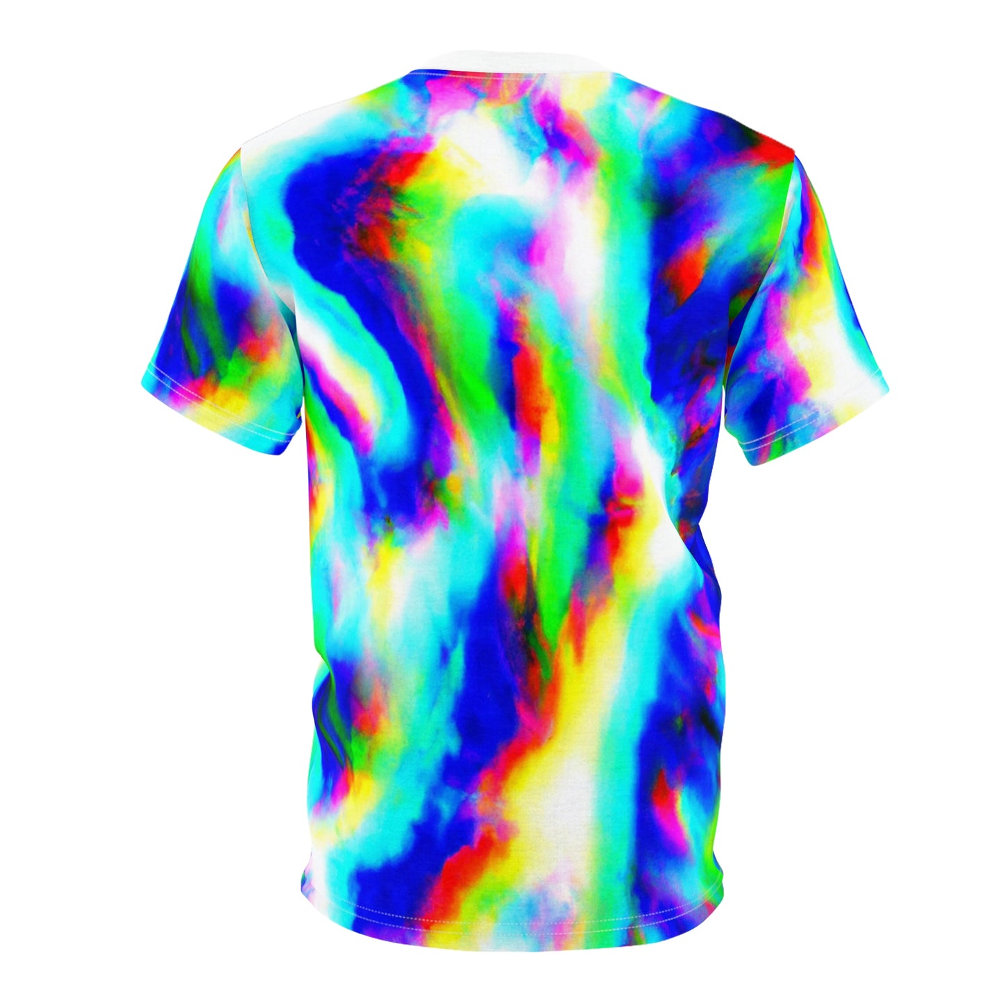 Hyperwave Tie-Dye 8 - AI Art - T-Shirt