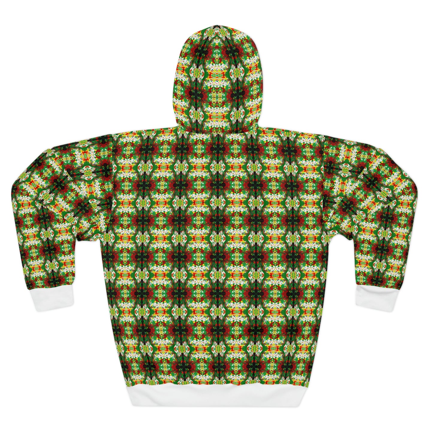 Rasta Kaleidescope 1 - AI Art - Pullover Hoodie