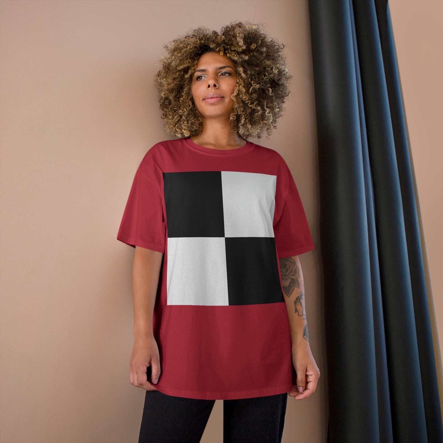 Giant Checkers - Champion T-Shirt