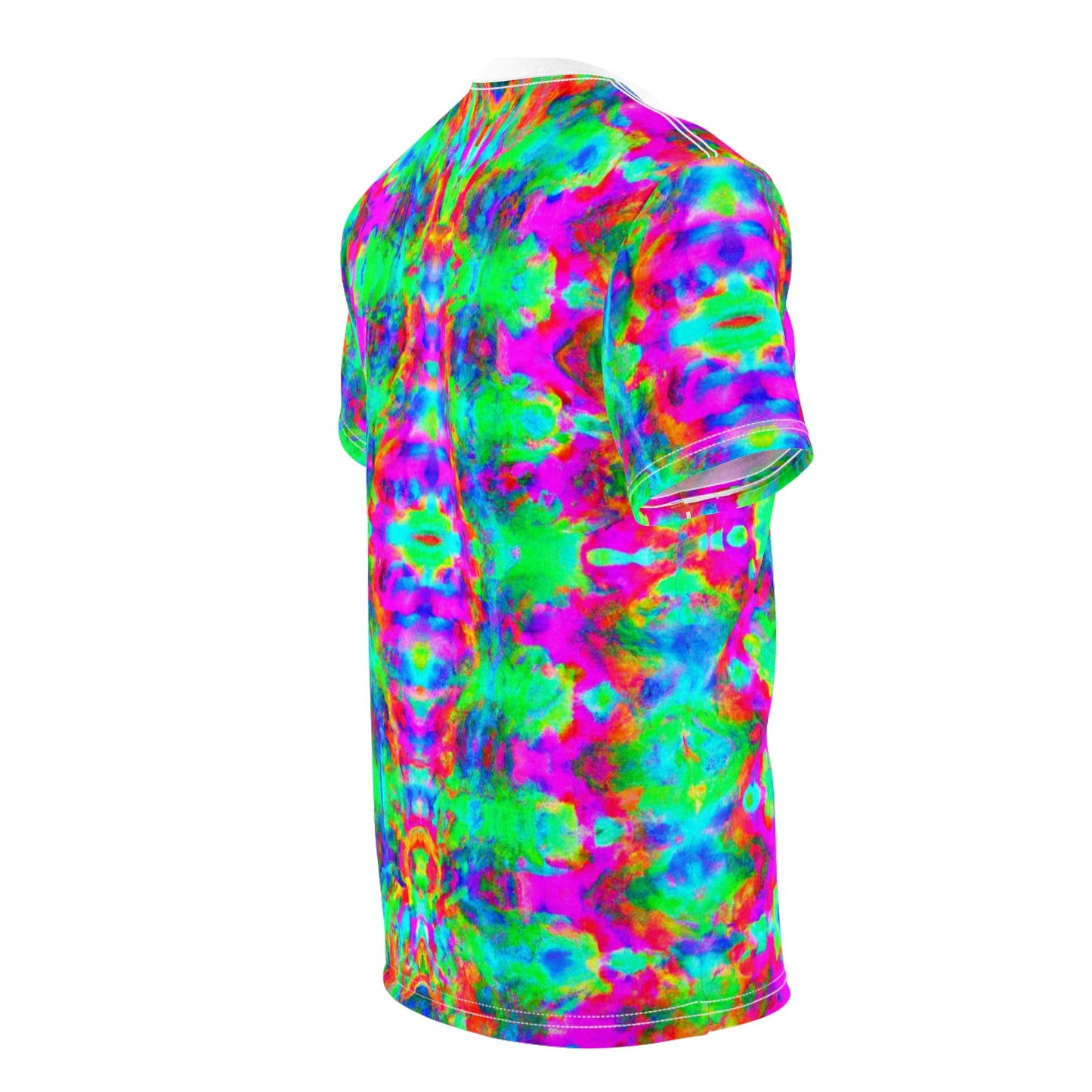 Hyperwave Tie-Dye 5 - AI Art - T-Shirt