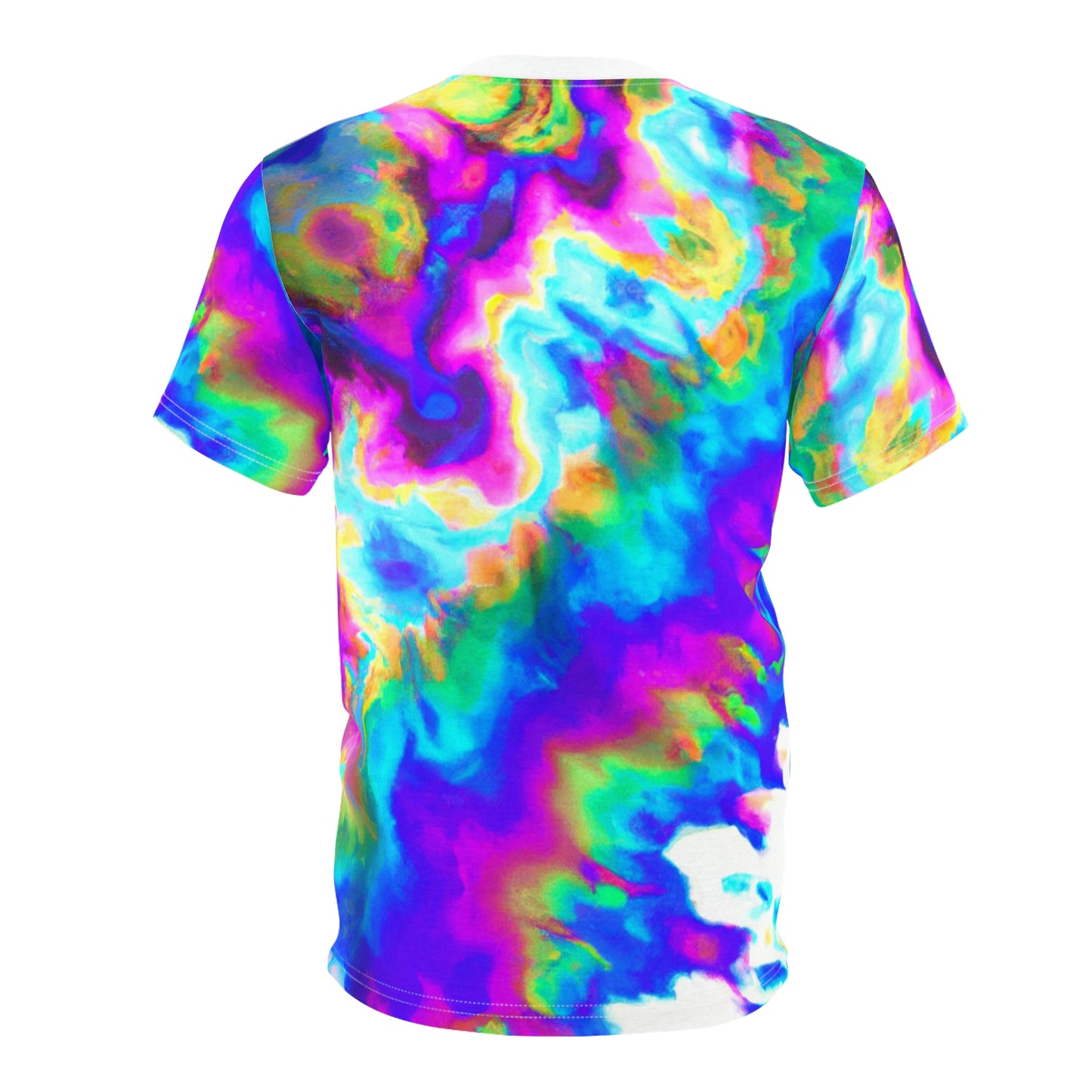 Hyperwave Tie-Dye 3 - AI Art - T-Shirt