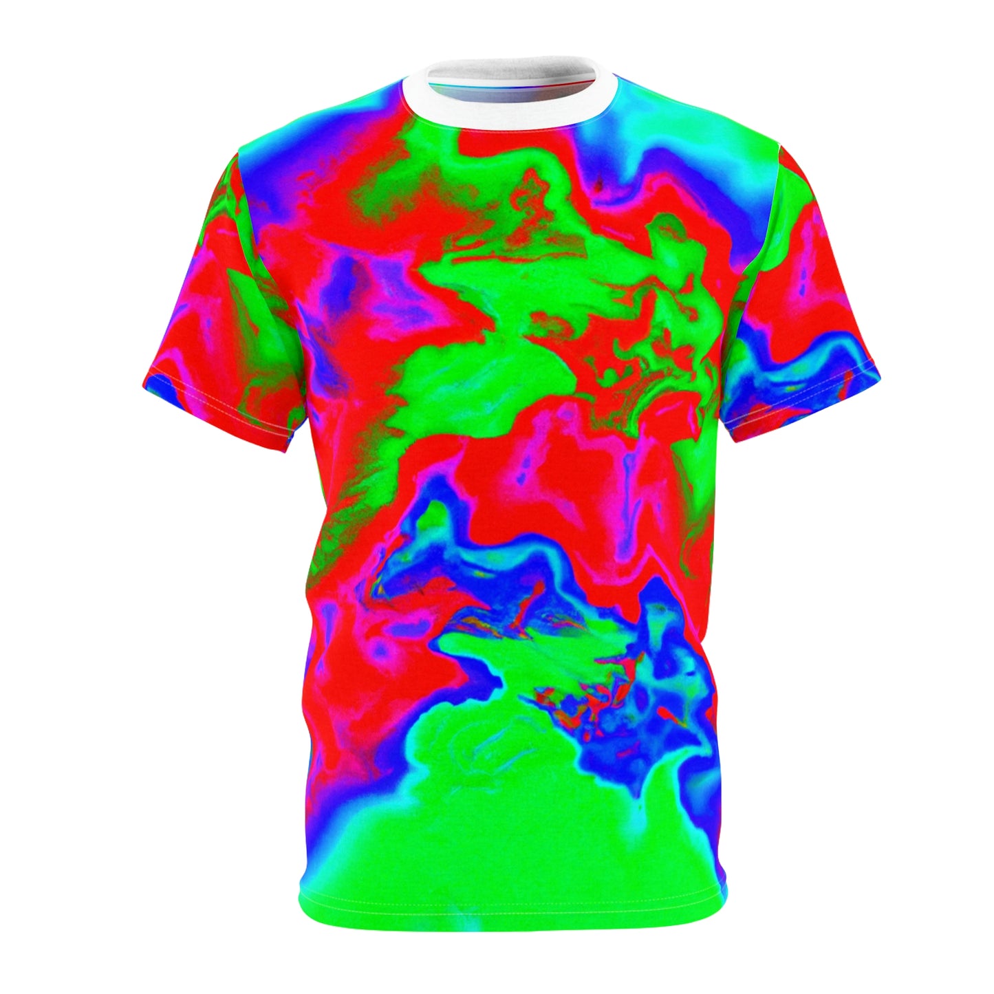 Topographical Radar - AI Art - T-Shirt