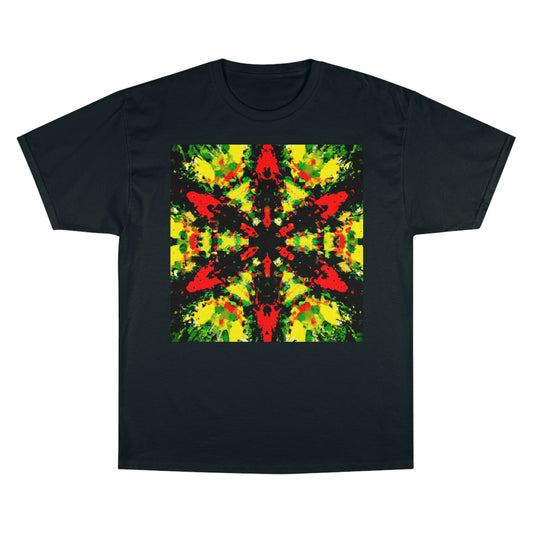 Rasta Star 2 - AI Art - Champion T-Shirt