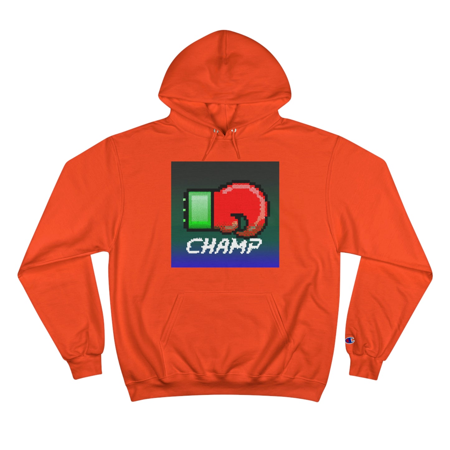 CHAMP 2 (Alt Logo 1) - AI Art - Champion Hoodie