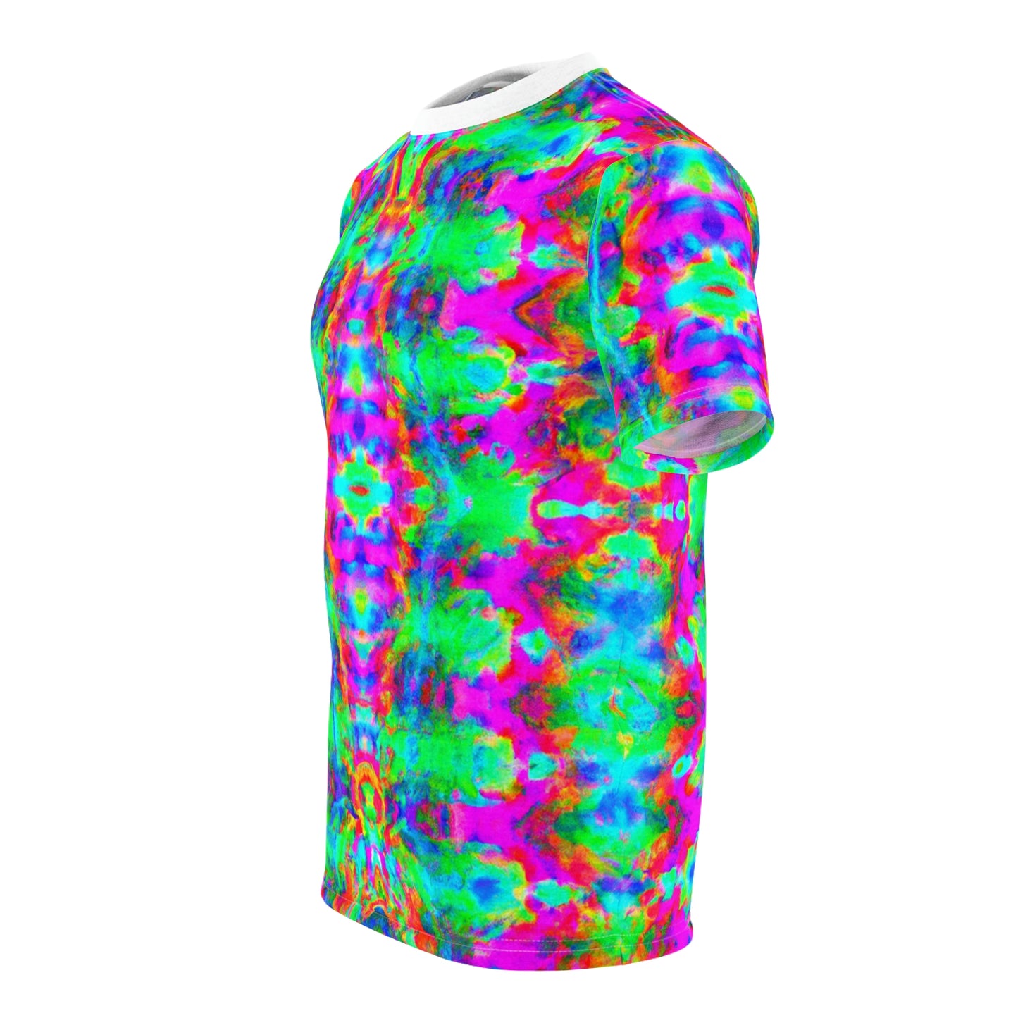 Hyperwave Tie-Dye 5 - AI Art - T-Shirt