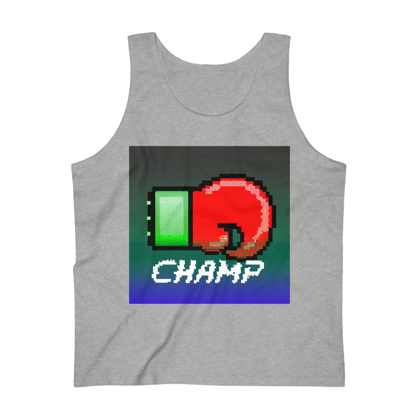 CHAMP (Alt Logo 1) - AI Art - Men's Ultra Cotton Tank Top