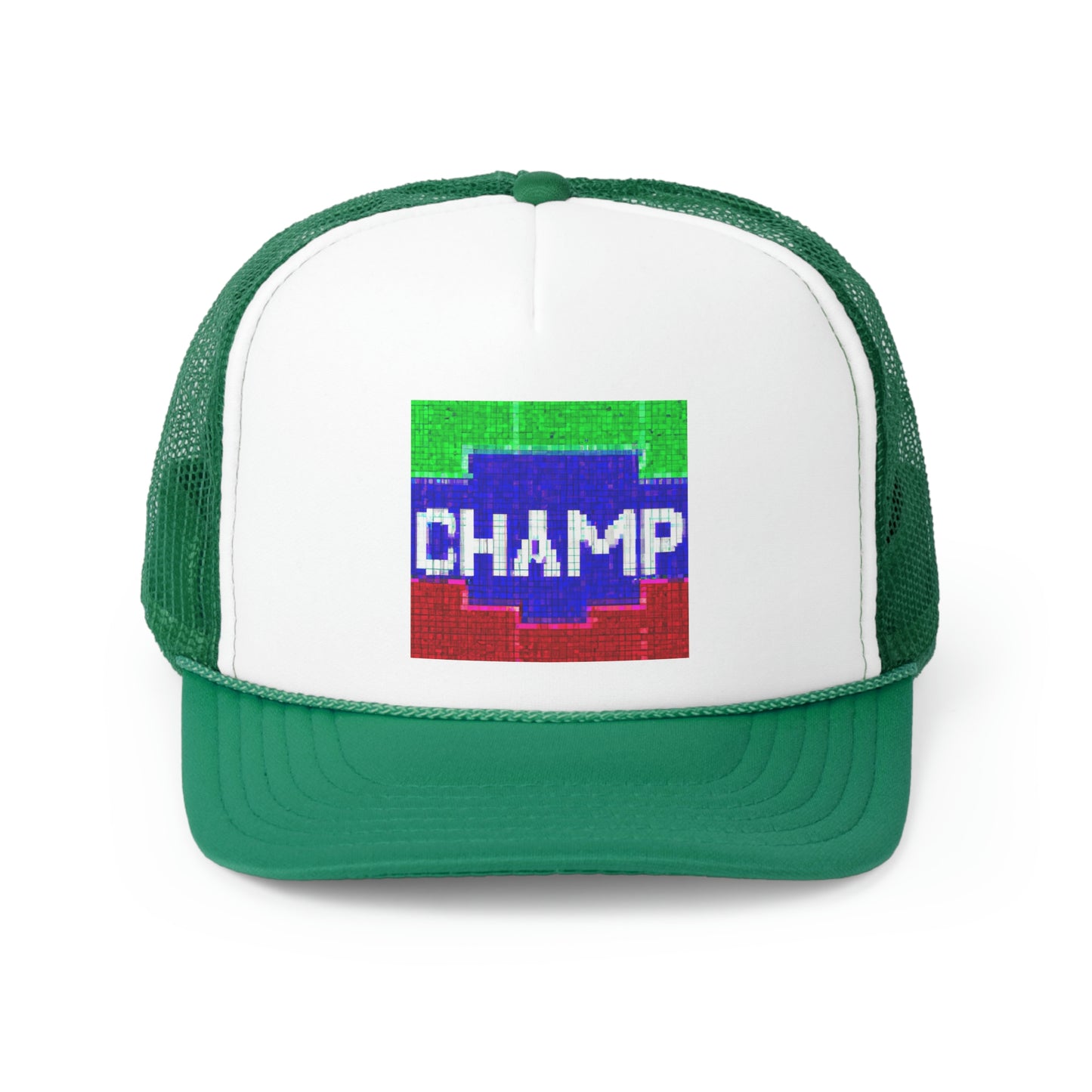 CHAMP (Alt Logo 4 Pixel) - AI Art - Trucker Hats