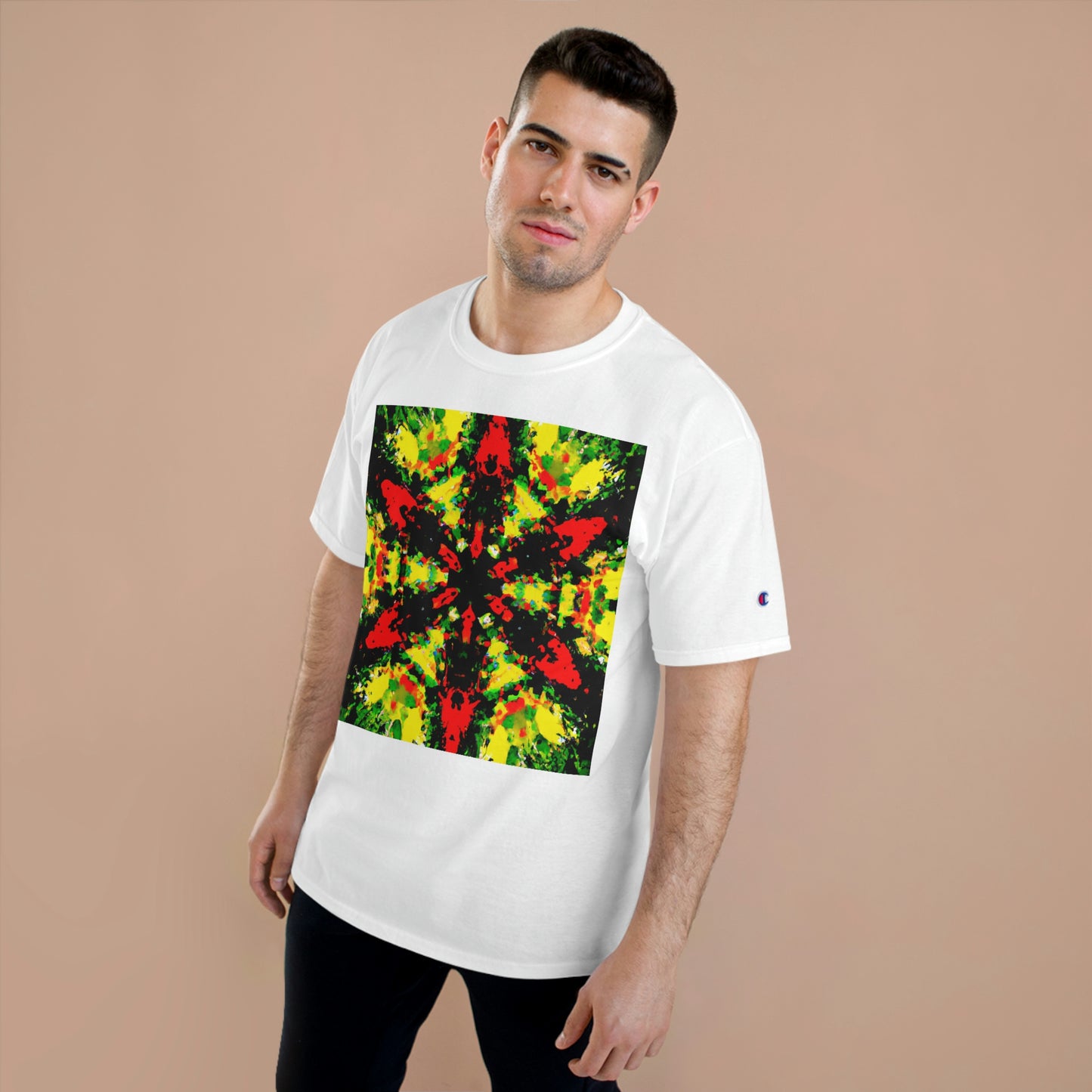 Rasta Star 2 - AI Art - Champion T-Shirt