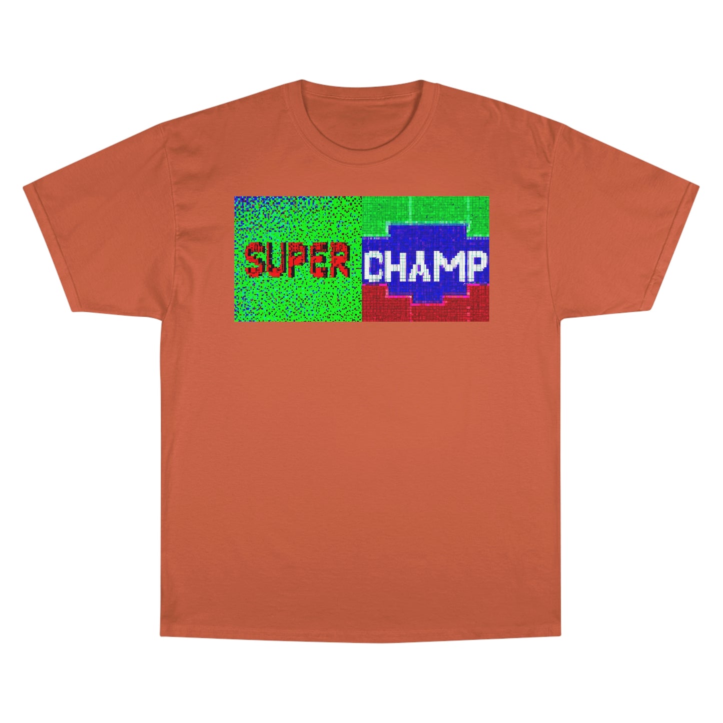 SUPER CHAMP (Alt Logo 2) - AI Art - Champion T-Shirt