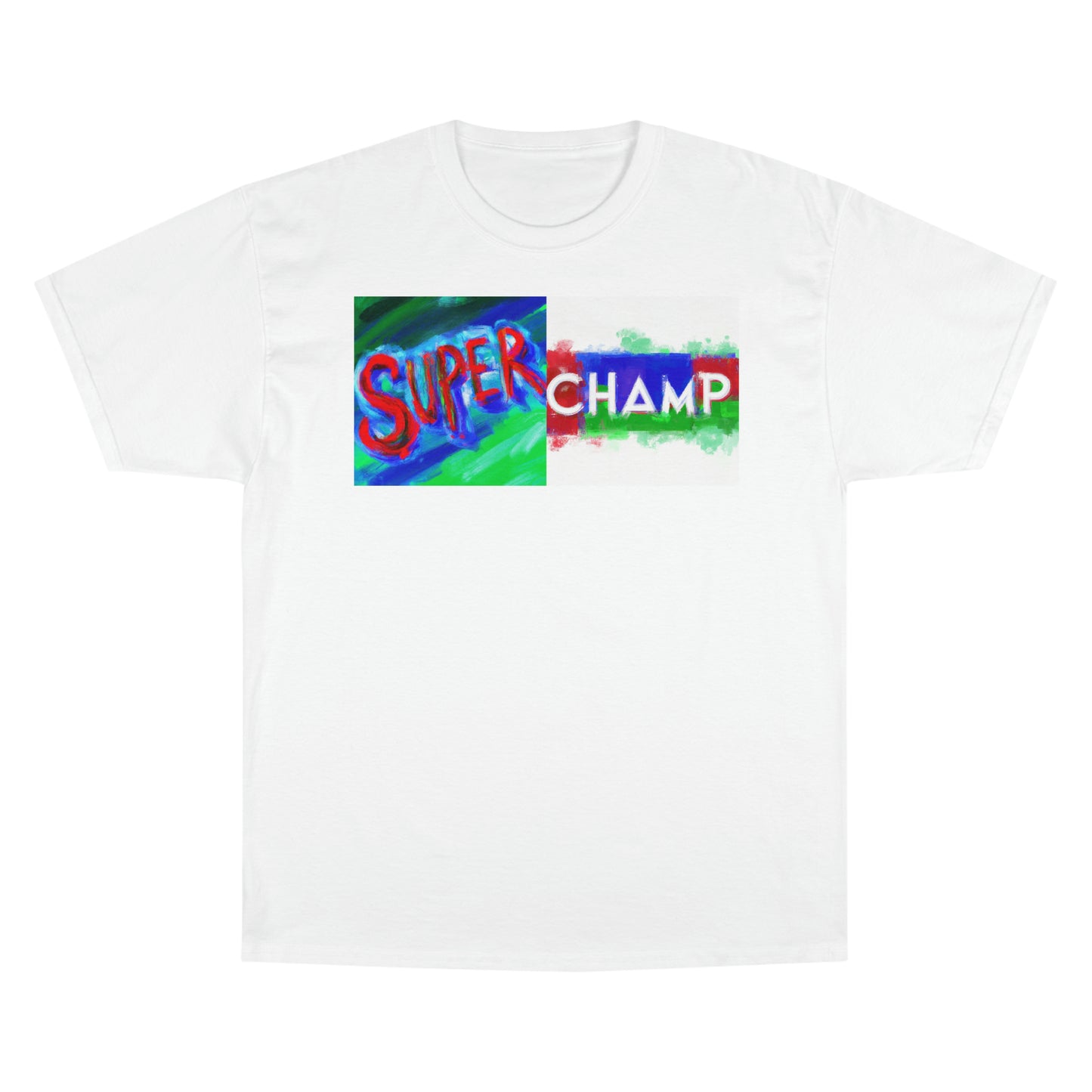 SUPER CHAMP (Main Logo) - AI Art - Champion T-Shirt