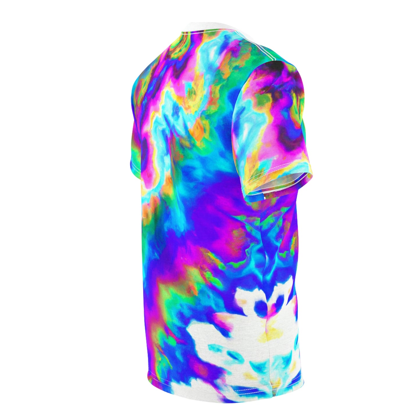 Hyperwave Tie-Dye 3 - AI Art - T-Shirt