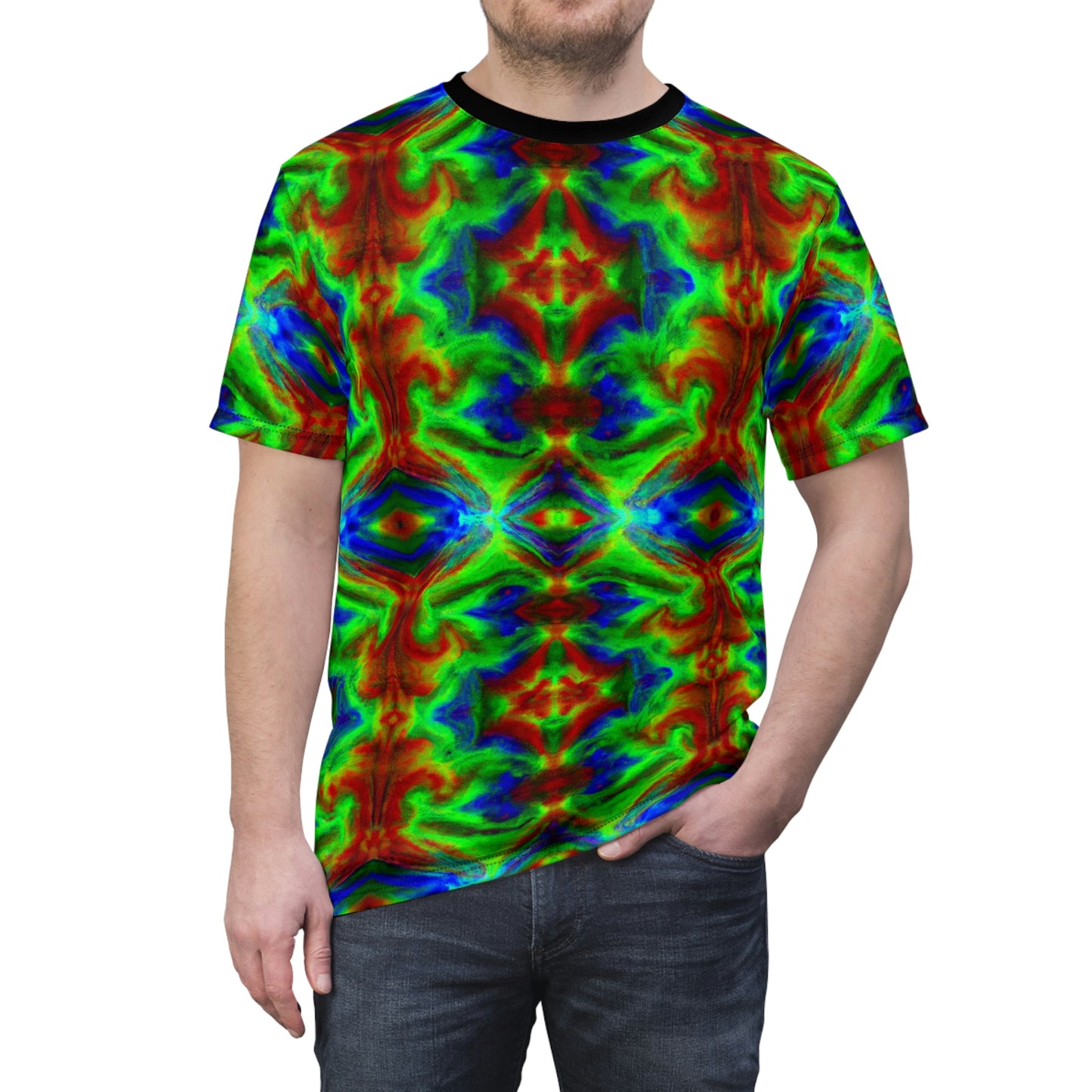 Hyperwave Deemster 1 - AI Art - T-Shirt