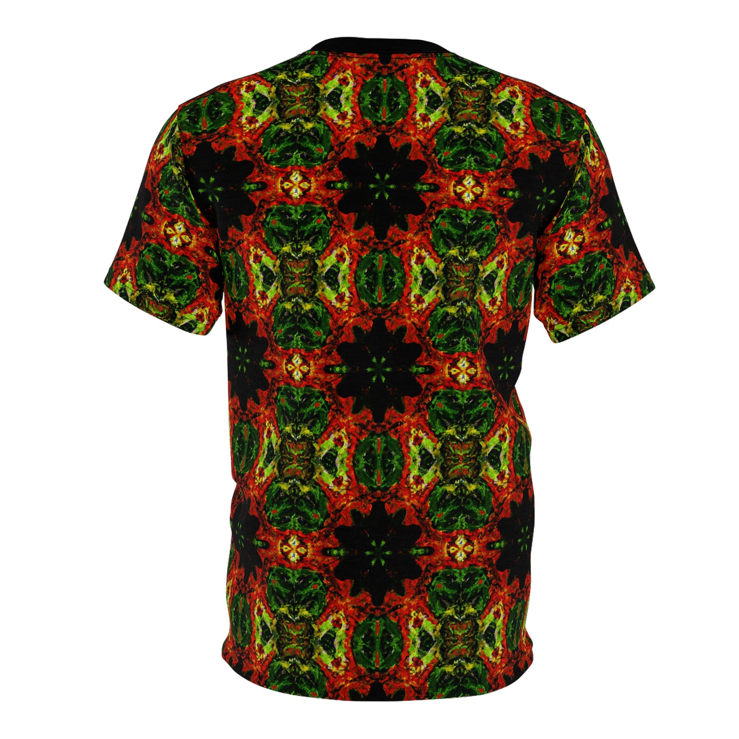 Rasta Blossom Pattern 1 - AI Art - T-Shirt