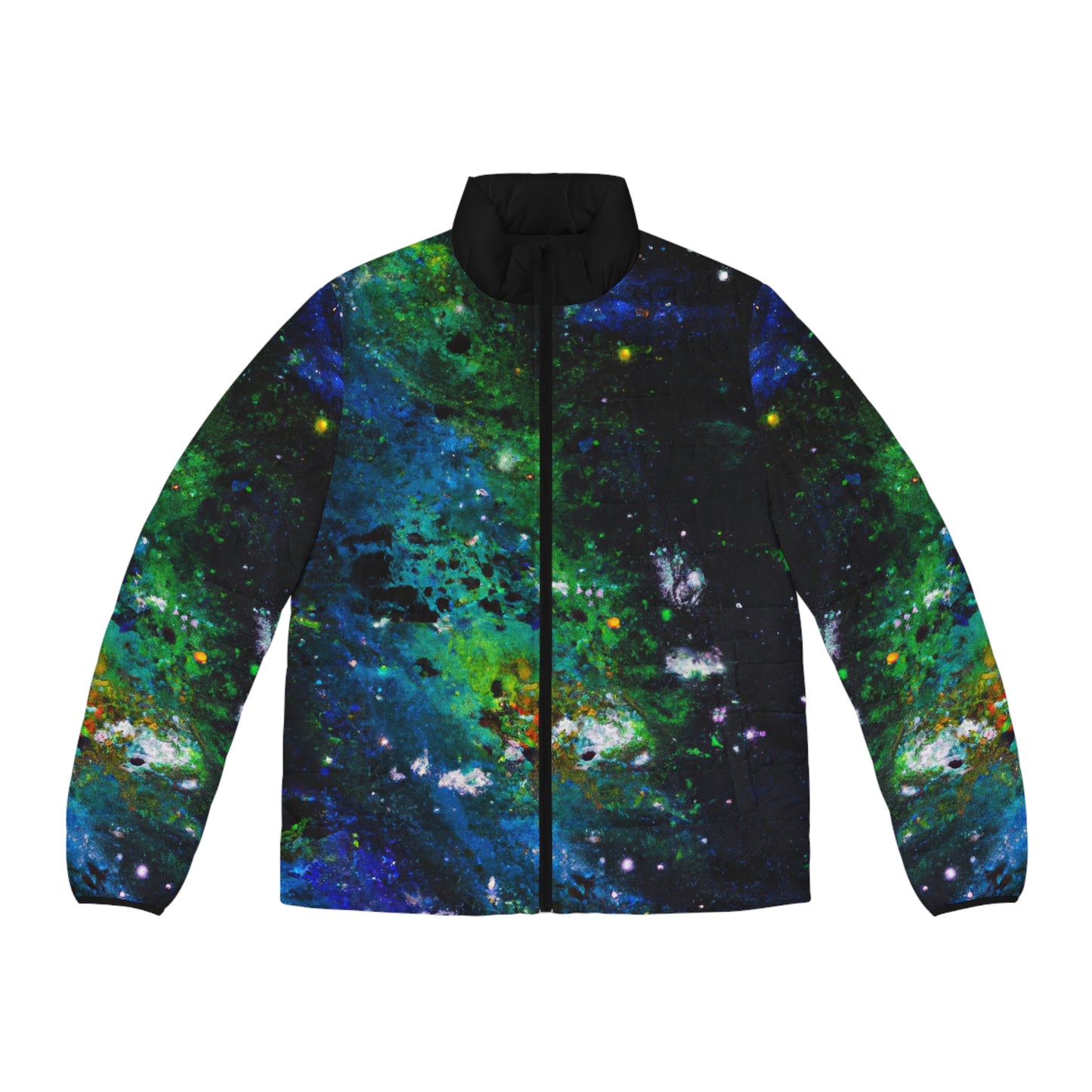 Nebula 1 Spaceballer Jacket - AI Art - Men's Puffer Jacket