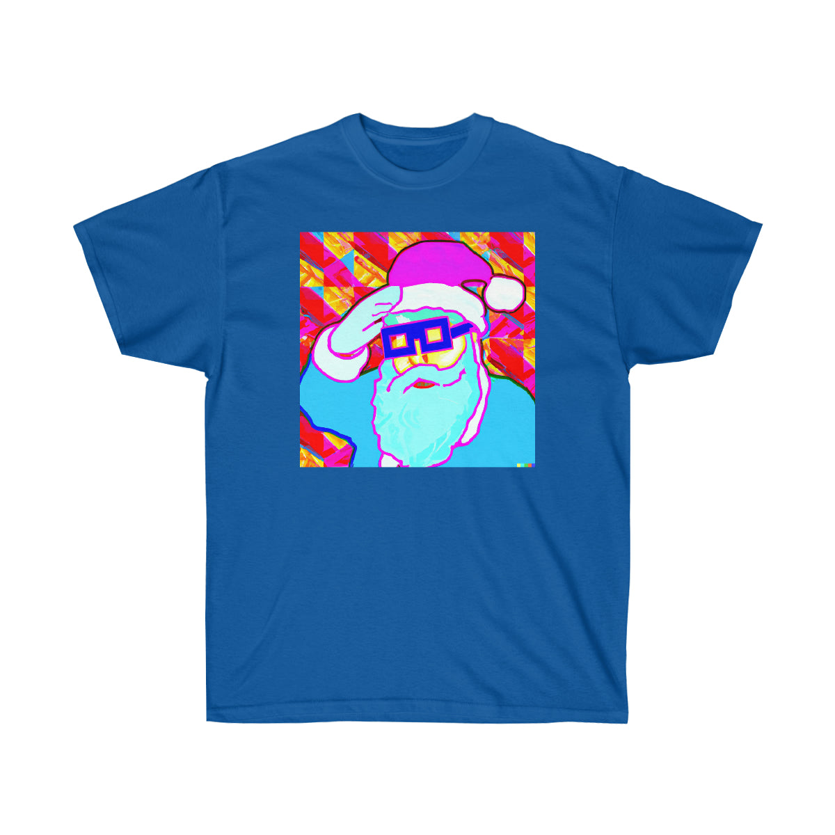 Santa Claus - Vaporwave AI Art - Ultra Cotton Tee