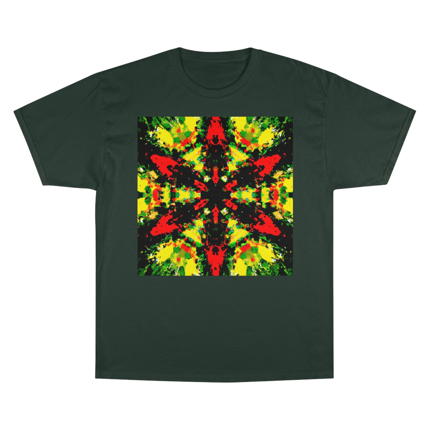 Rasta Star 2 - AI Art - Champion T-Shirt