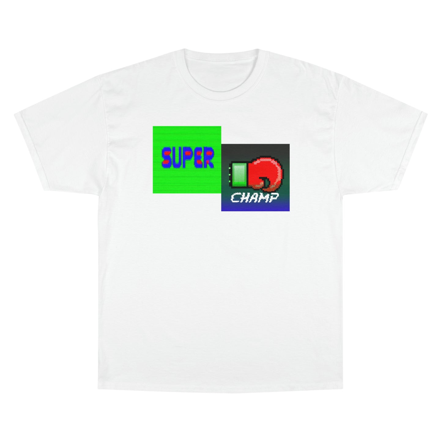 SUPER CHAMP (Alt Logo 1) - AI Art - Champion T-Shirt