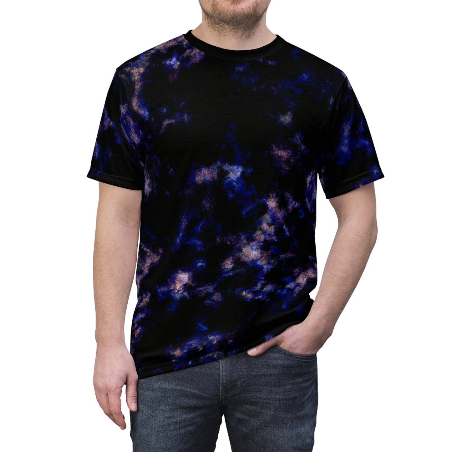 Galactic Camo - AI Art - T-Shirt