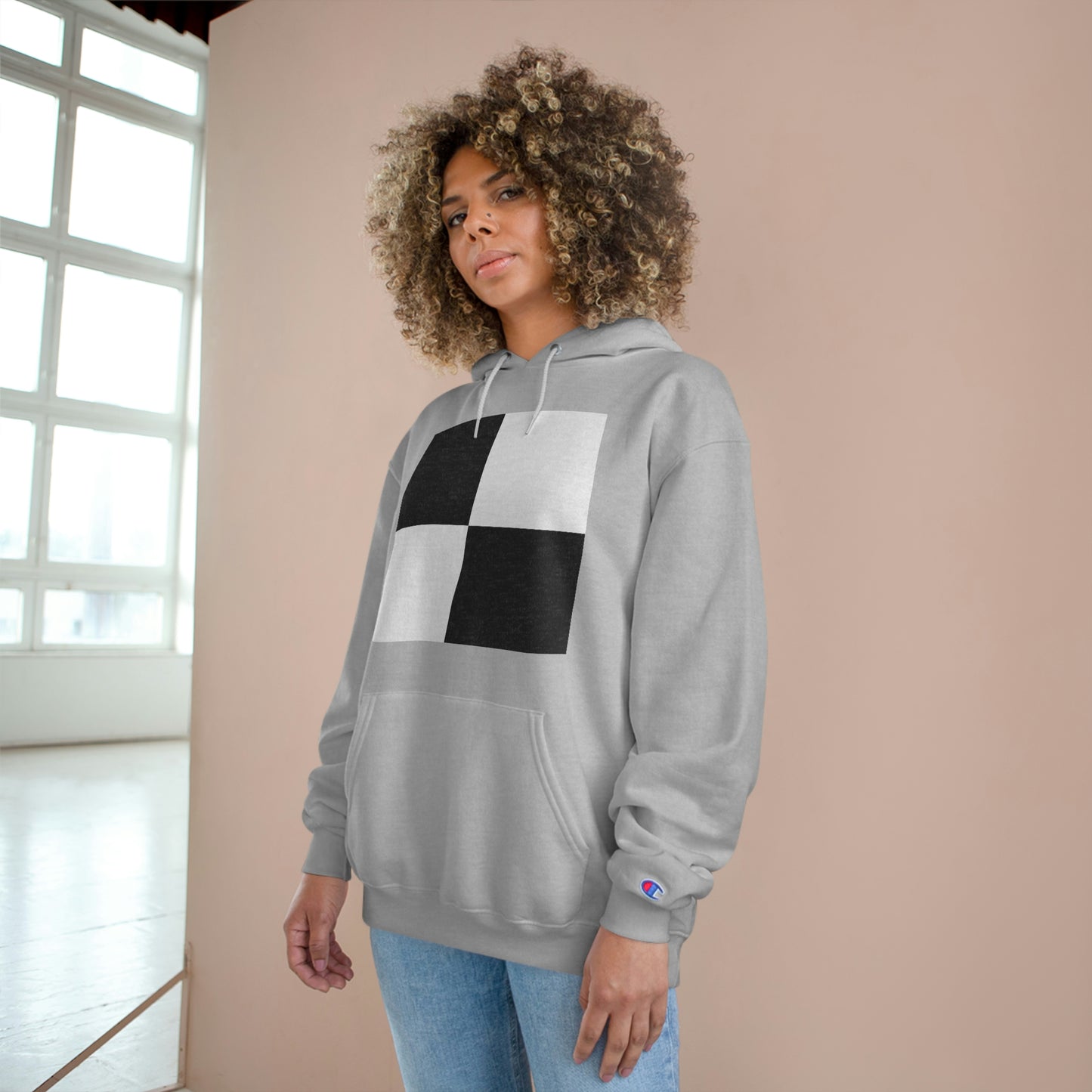 Giant Checkers - Champion Hoodie