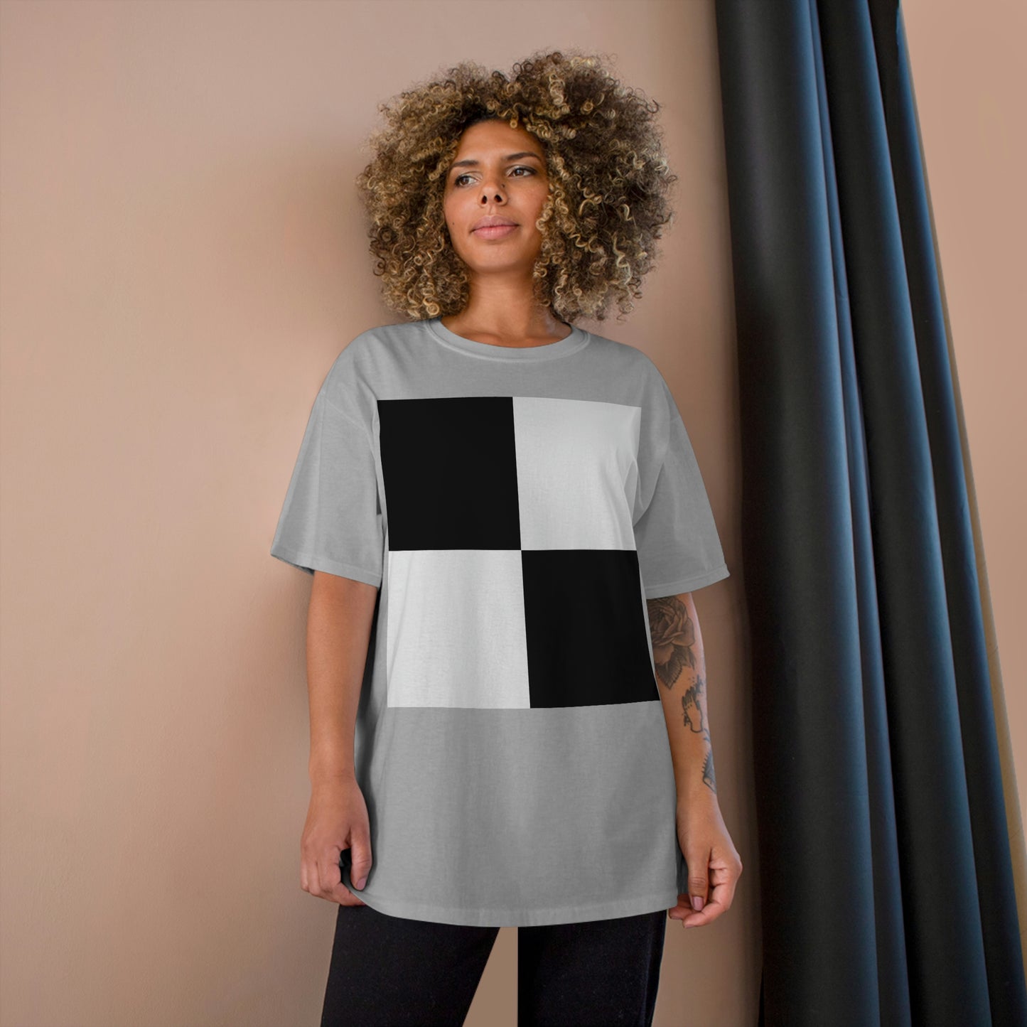 Giant Checkers - Champion T-Shirt