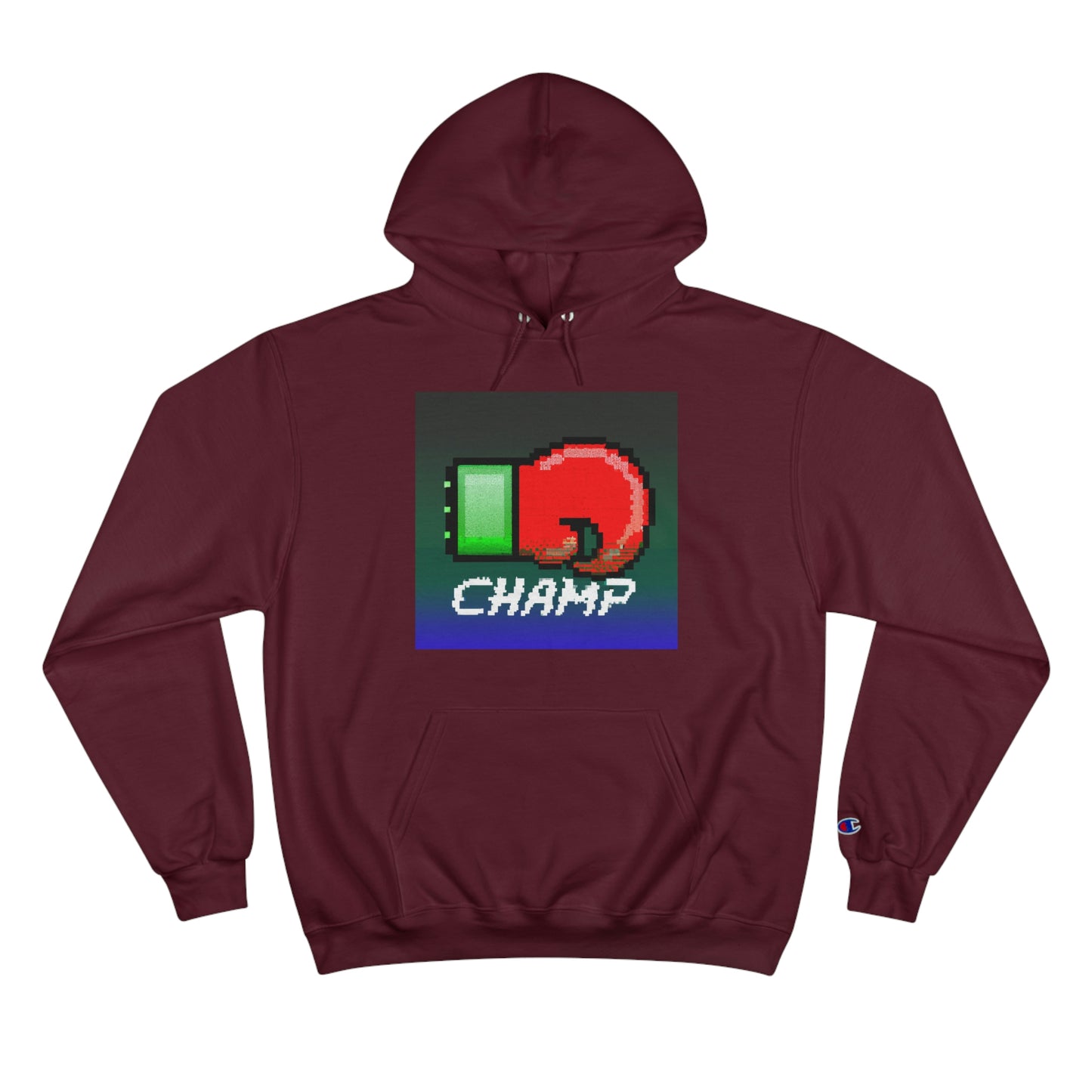 CHAMP 2 (Alt Logo 1) - AI Art - Champion Hoodie