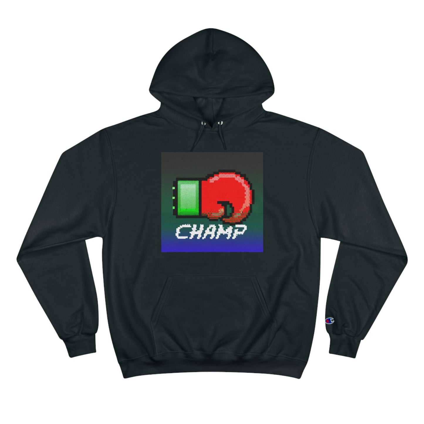 CHAMP 2 (Alt Logo 1) - AI Art - Champion Hoodie