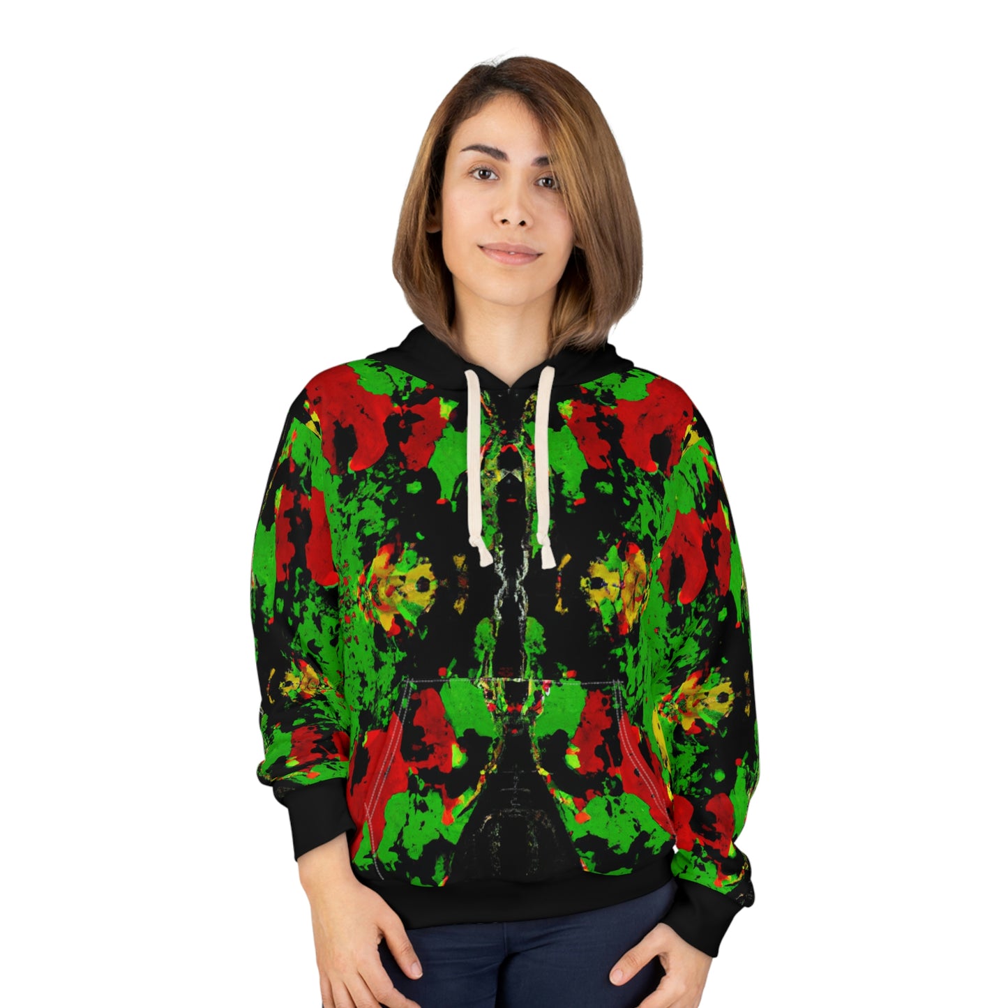 Rasta XW 1 - AI Art - Pullover Hoodie