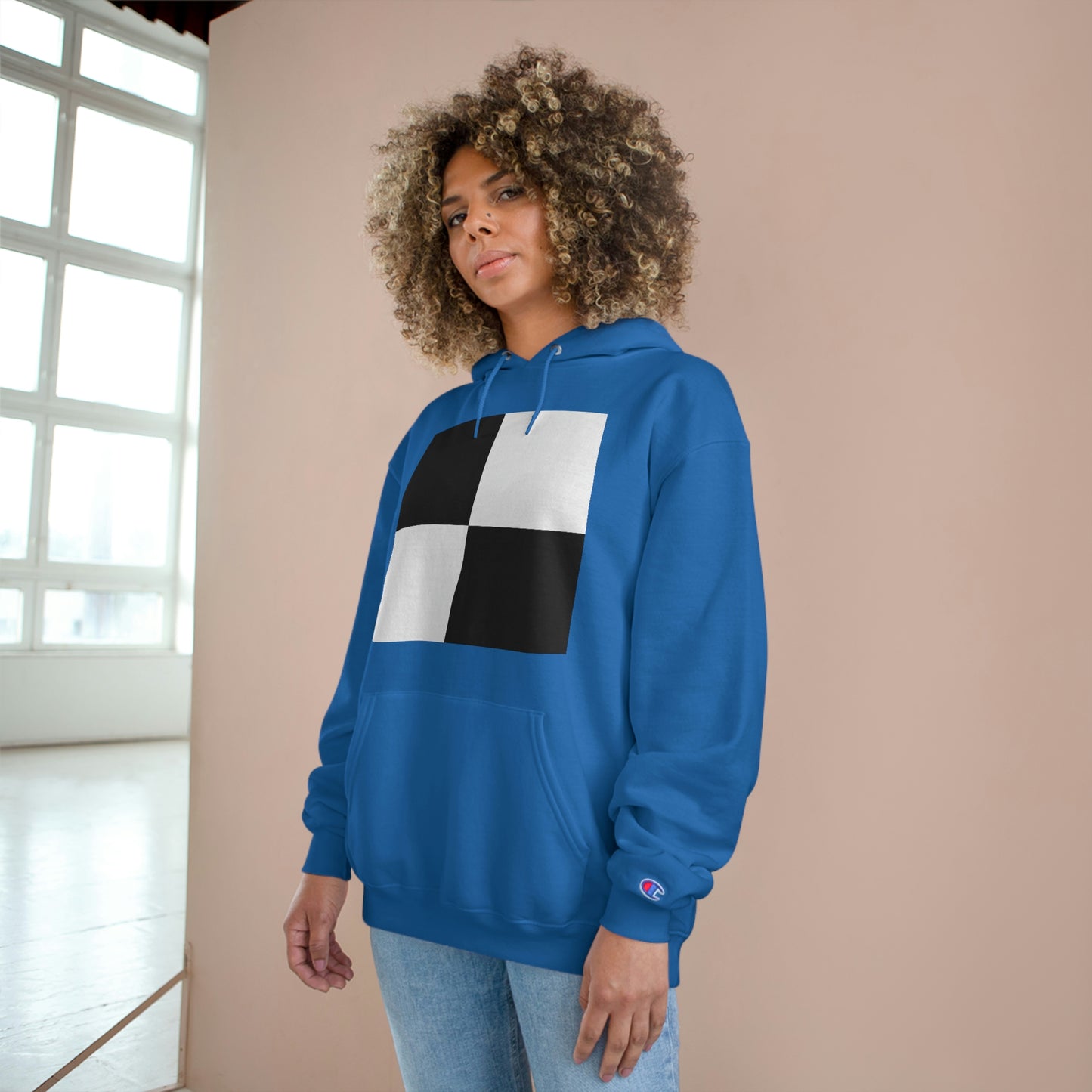 Giant Checkers - Champion Hoodie