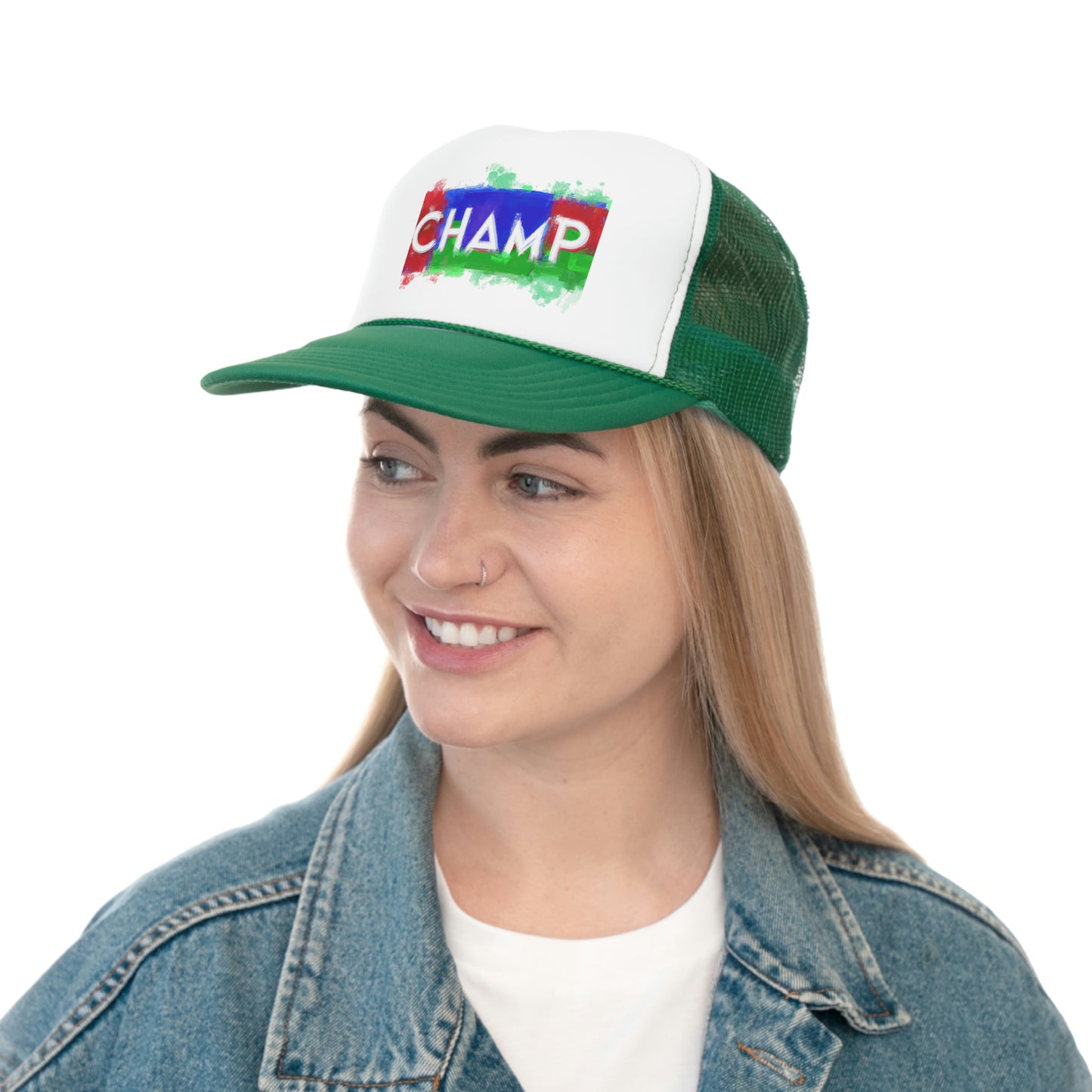 CHAMP 1 (SuperChamp Logo) - OG Style Trucker Hats