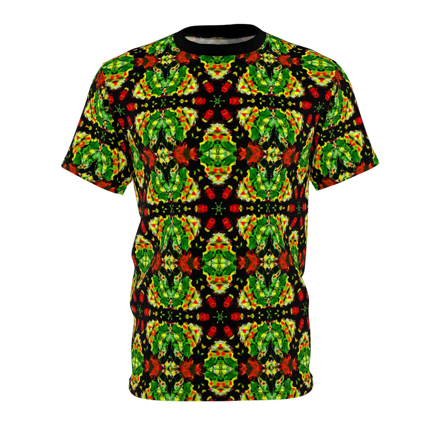 Rasta Star 3 - AI Art - T-Shirt