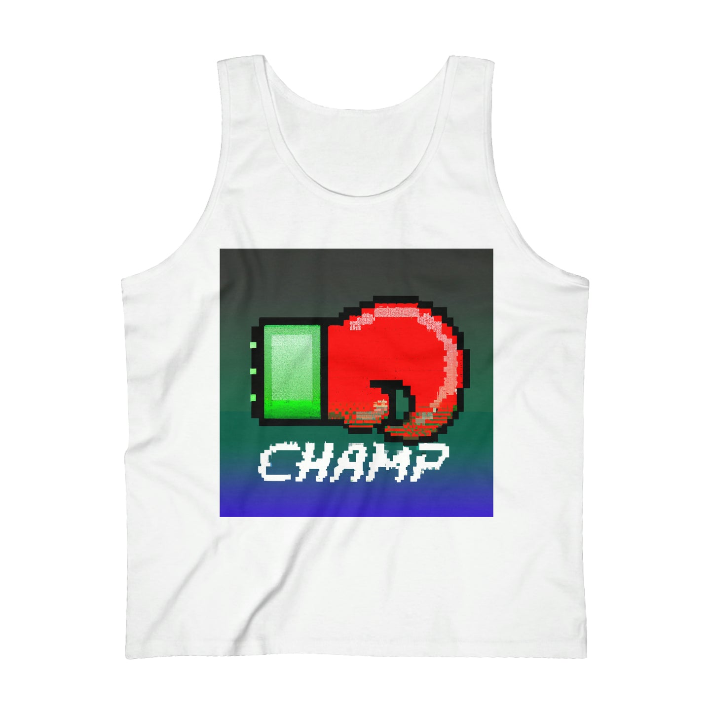 CHAMP (Alt Logo 1) - AI Art - Men's Ultra Cotton Tank Top