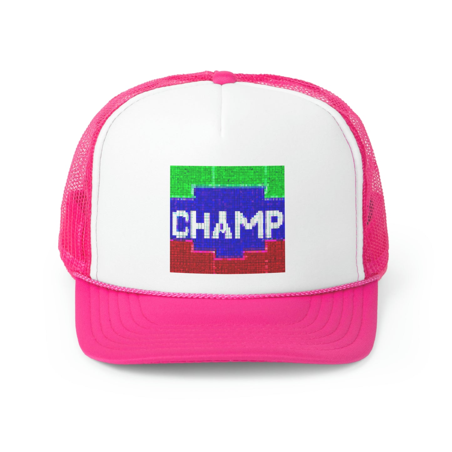 CHAMP (Alt Logo 4 Pixel) - AI Art - Trucker Hats