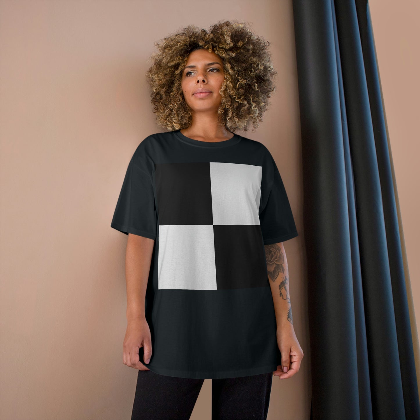 Giant Checkers - Champion T-Shirt